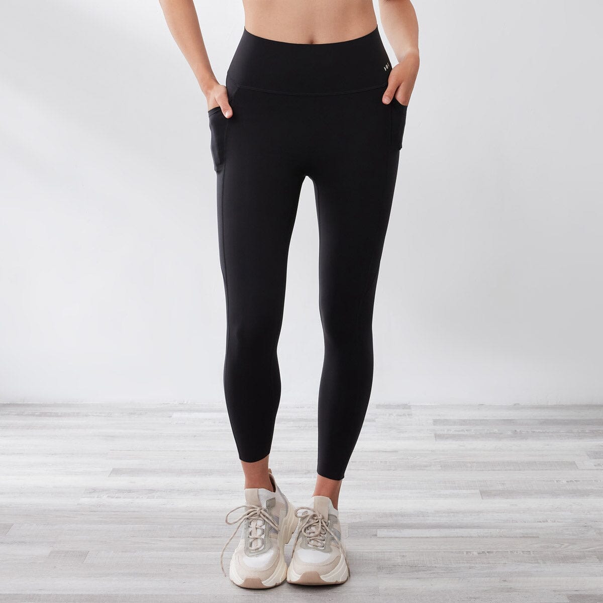 Mid-Waist Float UV Protection Cropped Petite Sports leggings Leggings Her own words SPORTS
