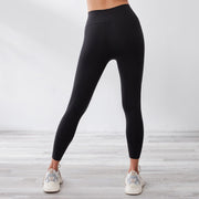 Mid-Waist Float UV Protection Cropped Petite Sports leggings Leggings Her own words SPORTS