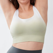 SUSTAINABLE Knit REherbafoam™ REextraSkin™ Medium Impact Sports Bra Sports Bra Her own words SPORTS