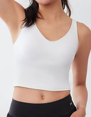 REextraSkin™ UV Protection Low Impact Longline Sports Bra Sports Bra Her own words SPORTS