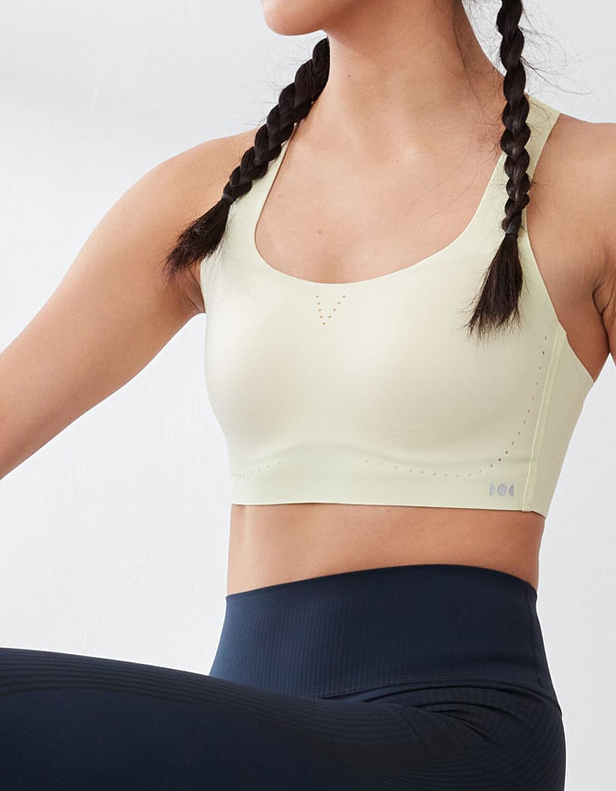 Free Me Rematrixpad™ UV Protection High Impact Sports Bra Sports Bra Her own words SPORTS Luminary Green 75B