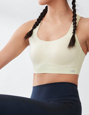 Free Me Rematrixpad™ UV Protection High Impact Sports Bra Sports Bra Her own words SPORTS Luminary Green 75B