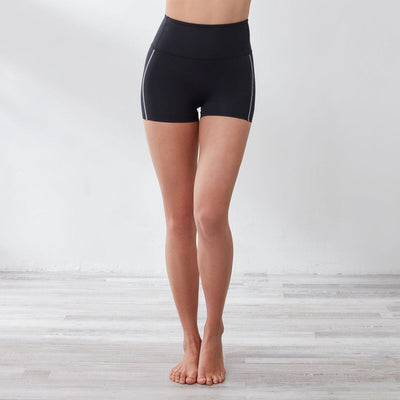 Aqua High-Waist UV Protection Shorts Shorts Her own words SPORTS Black XS 