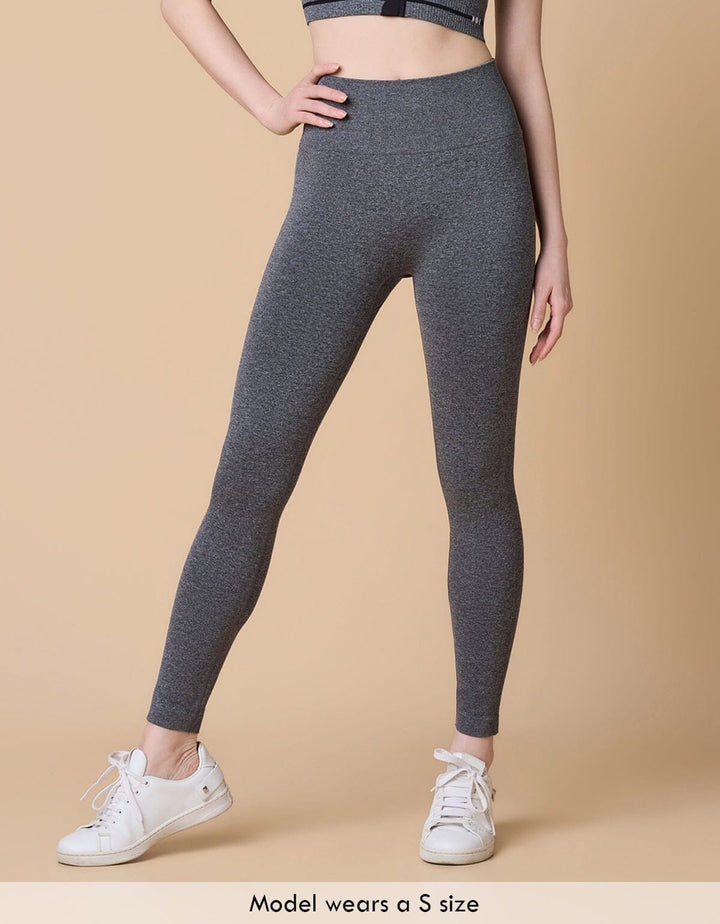 Knit High Waist Cropped Petite Sports Leggings Leggings Her own words SPORTS 