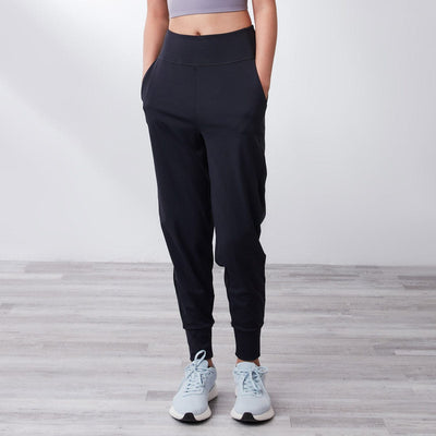 Effortless Lifestyle High-Waist UV Protection Full Length Jogger Jogger Her own words SPORTS Black S 