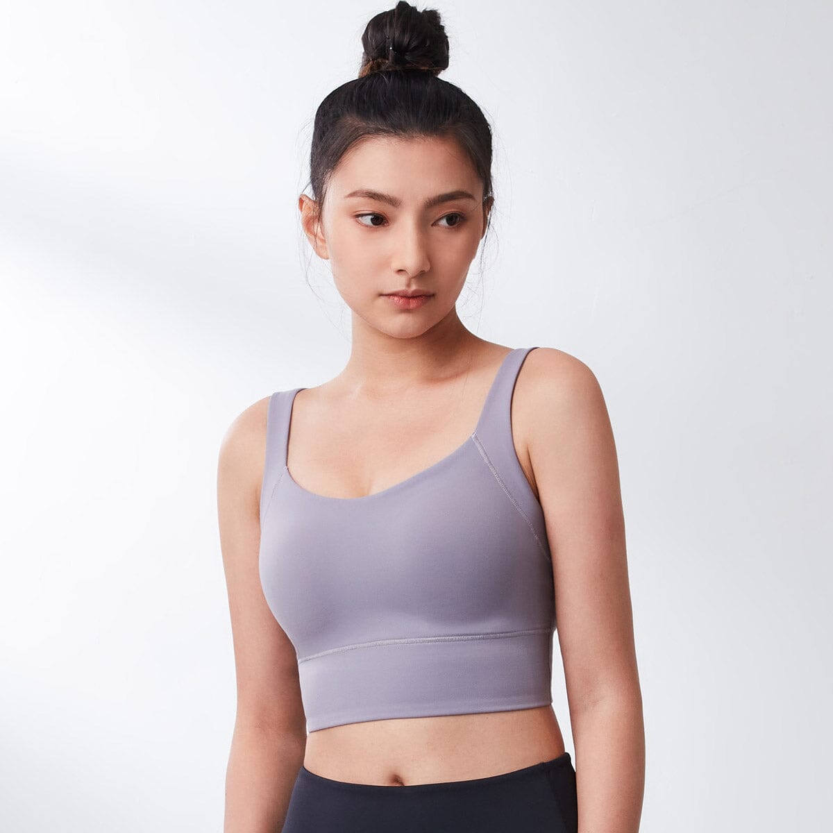 Skin Feel REmarshmellowPad™ UV Protection Medium Impact Sports Bra Sports Bra Her own words SPORTS Quicksliver 70B 