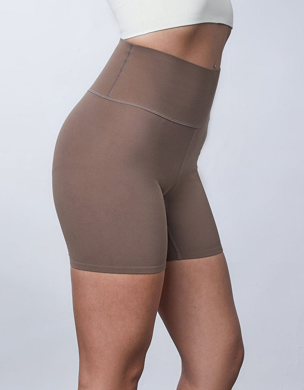 HOW-EFFORTLESS Medium Waist UV Protection Biker 6" Shorts Shorts Her own words SPORTS 