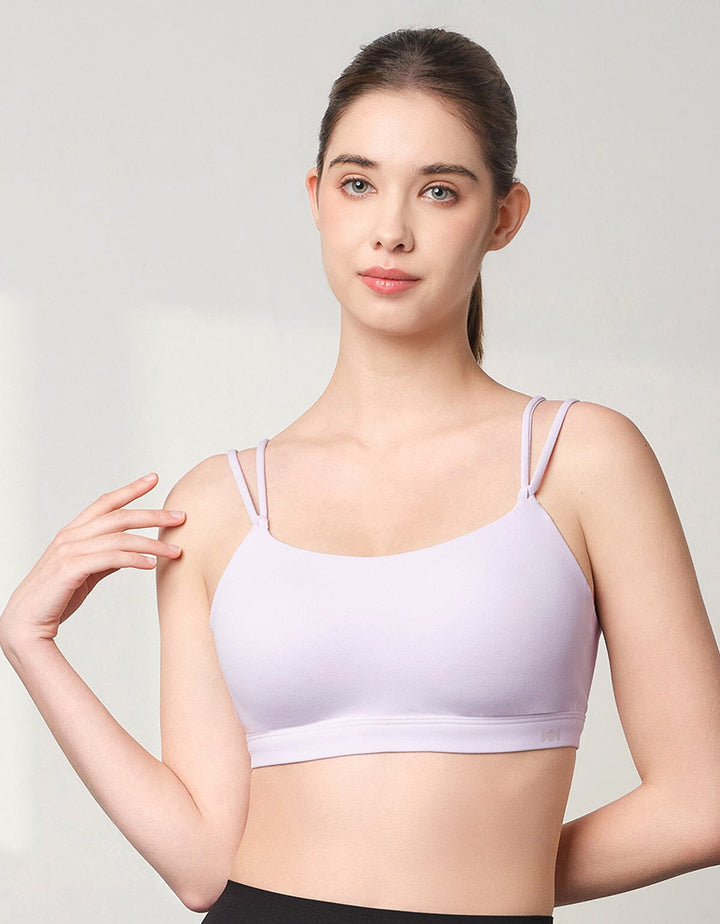 HOW-EFFORTLESS Medium Impact Light Push Up Sports Bra Medium Impact Her own words SPORTS 