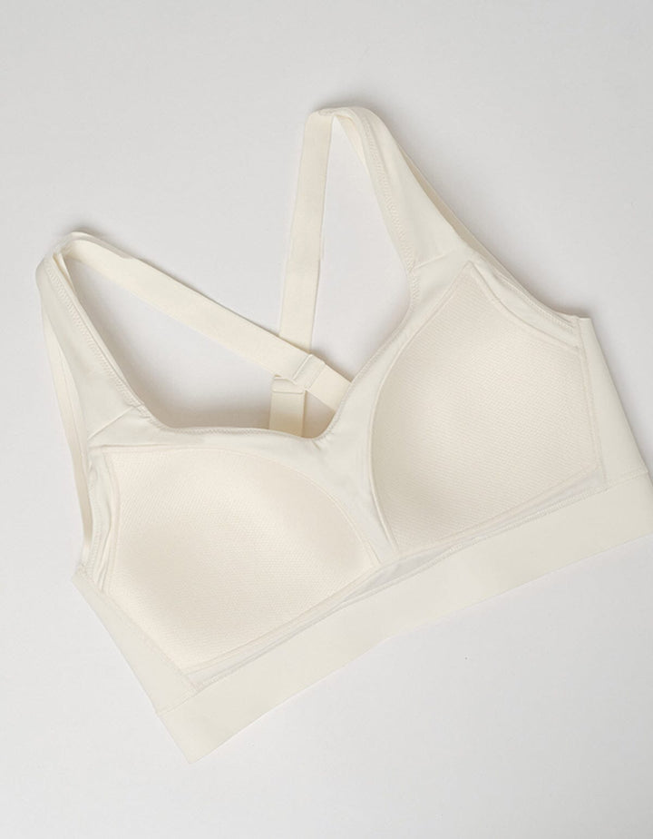 HOW-CONTROLLED Free Me Lift Up High Impact Sports Bra Sports Bra Her own words SPORTS Marshmallow 70B 