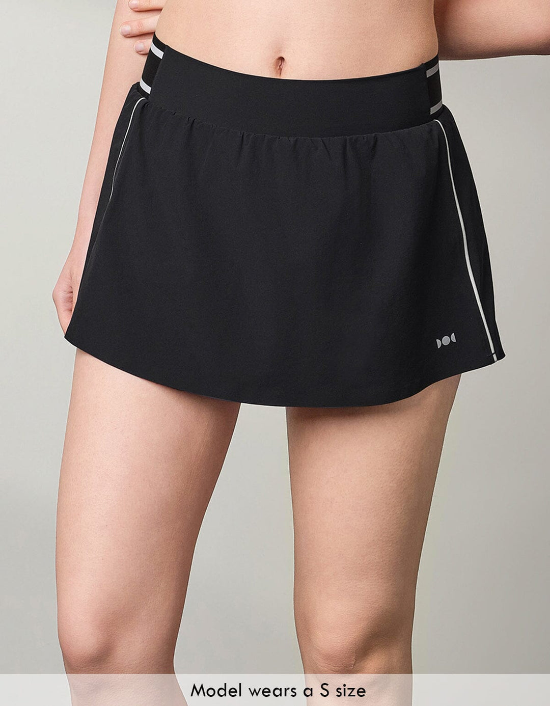 (No photo / out of Stock) WOVEN Mid Waist Tennis Skirt Skirt Her own words SPORTS 