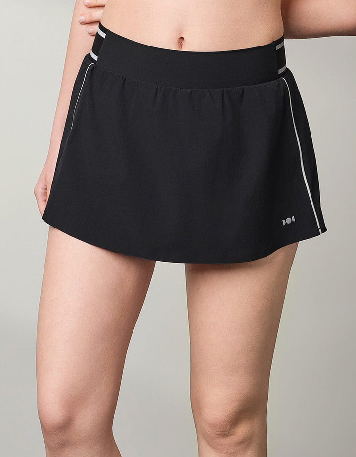 (No photo / out of Stock) WOVEN Mid Waist Tennis Skirt Skirt Her own words SPORTS 