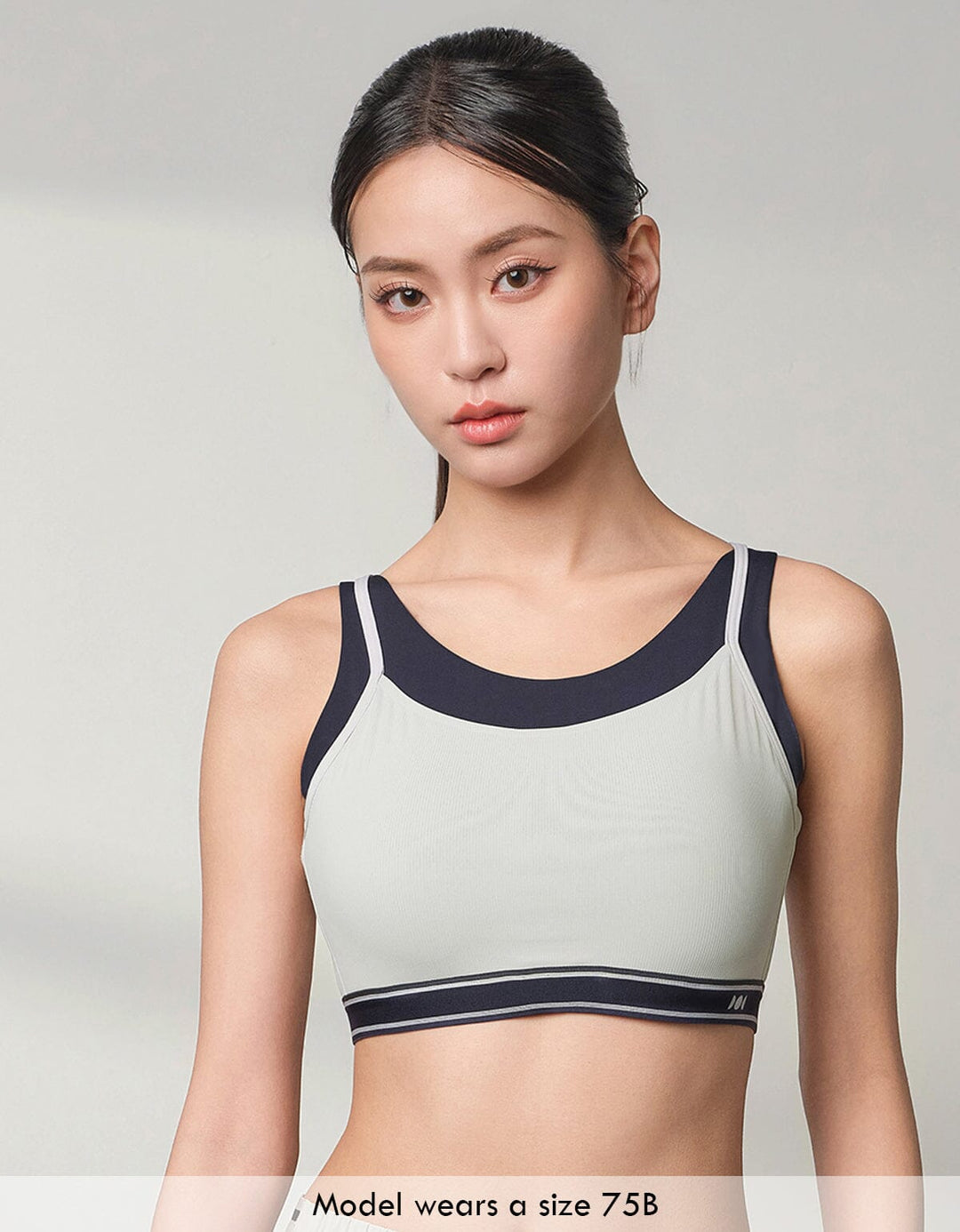HOW-AIRY Ribbed Breathable Medium Impact Sports Bra Sports Bra Her own words SPORTS 
