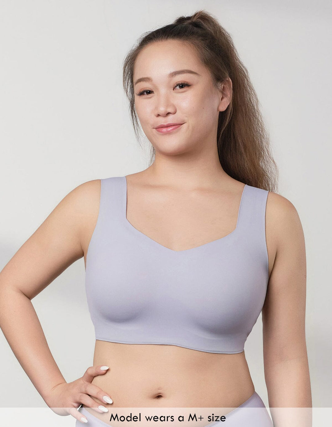 SOLUTION REextraSkin™ Max Free W-support Light Push Up Bra Top Bra Her own words 