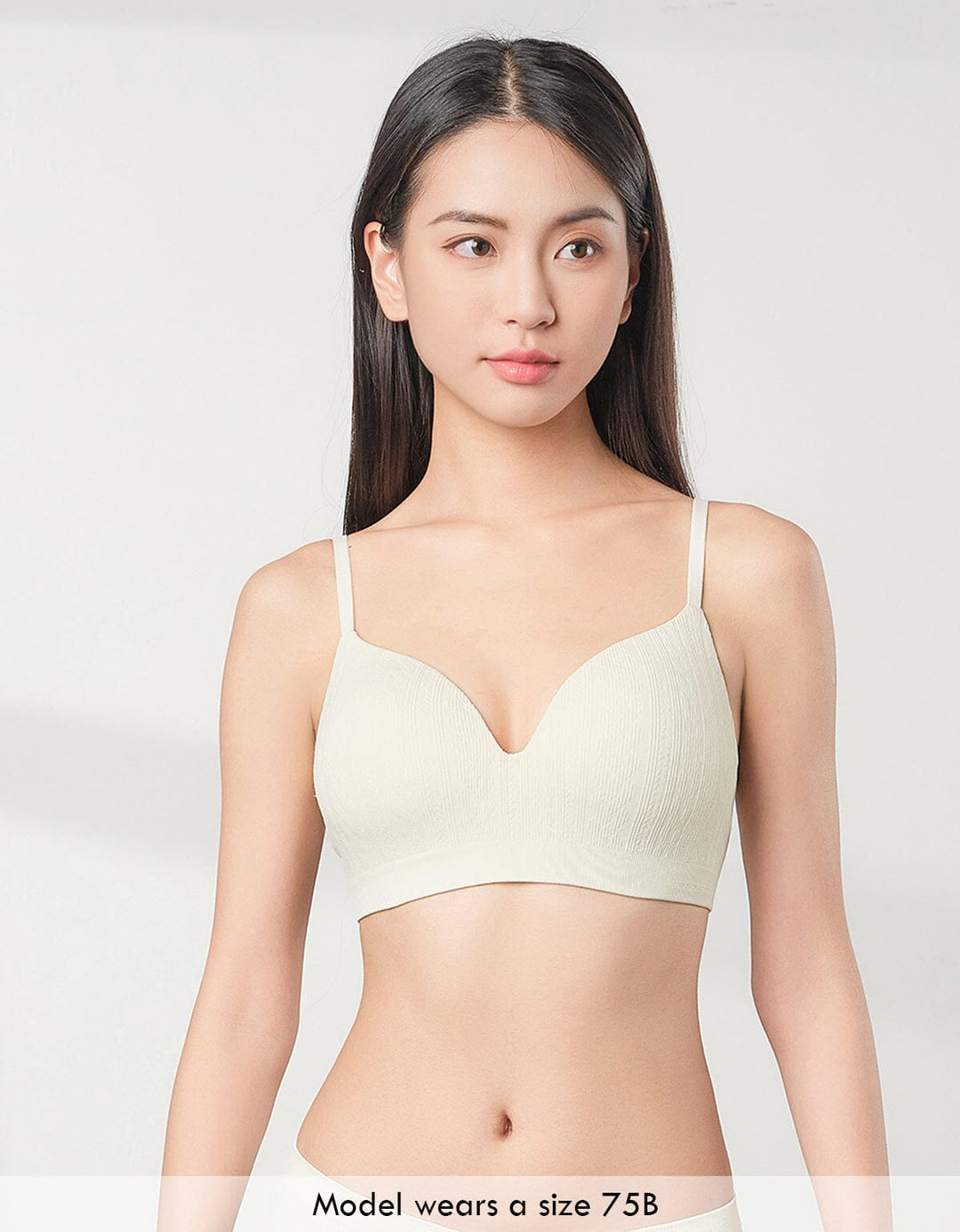 INVISIBLE REmarshmallowPad™ & REherbafoam™ Seamless Knit Soft Touch Non Wired Bra Bra Her own words 