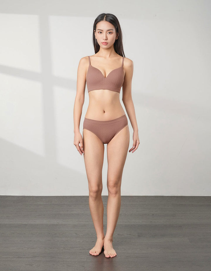 INVISIBLE REmarshmallowPad™ & REherbafoam™ Seamless Knit Soft Touch Non Wired Bra Bra Her own words 