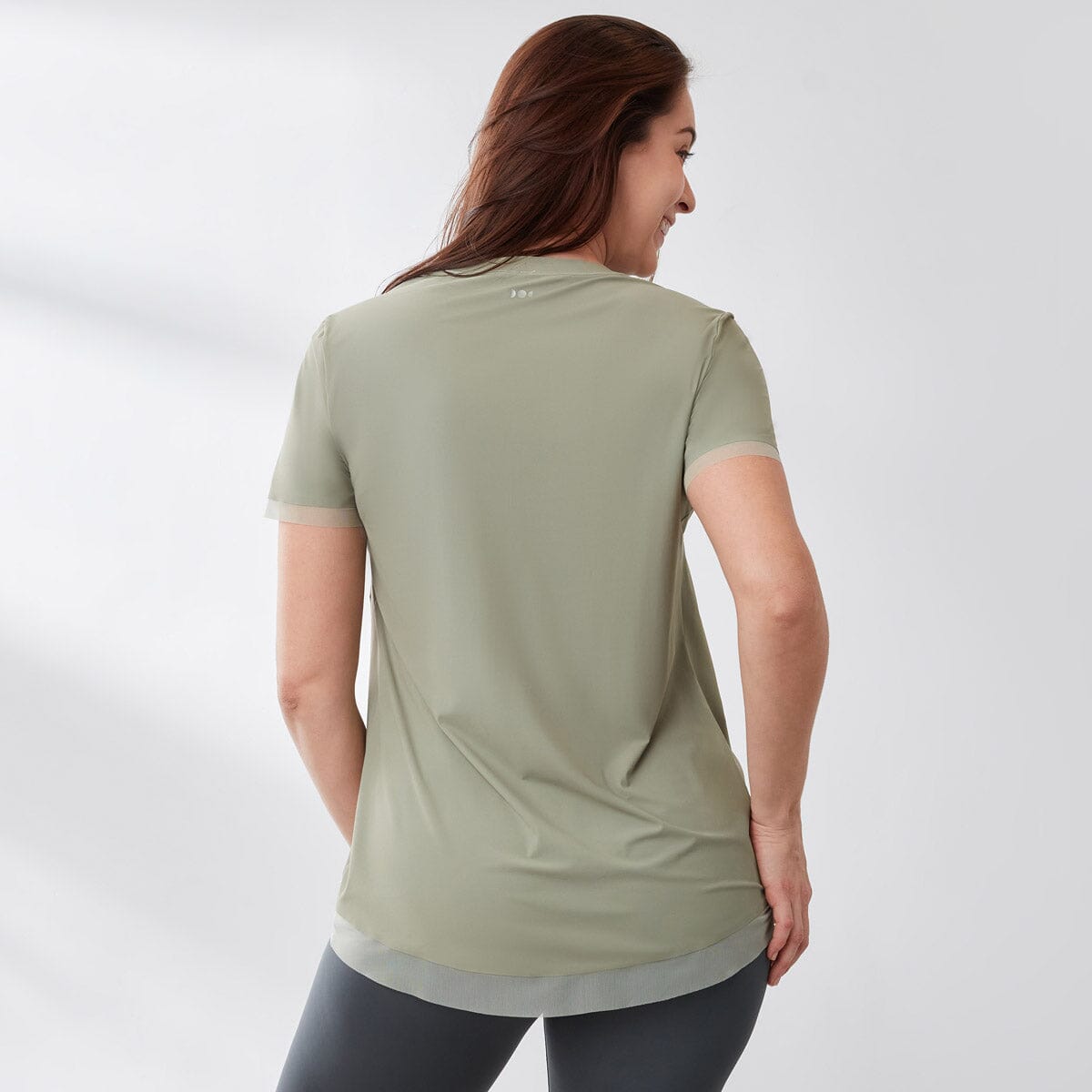Float Lightweight UV Protection Cool Touch Short Sleeve Tee Tops Her own words SPORTS 