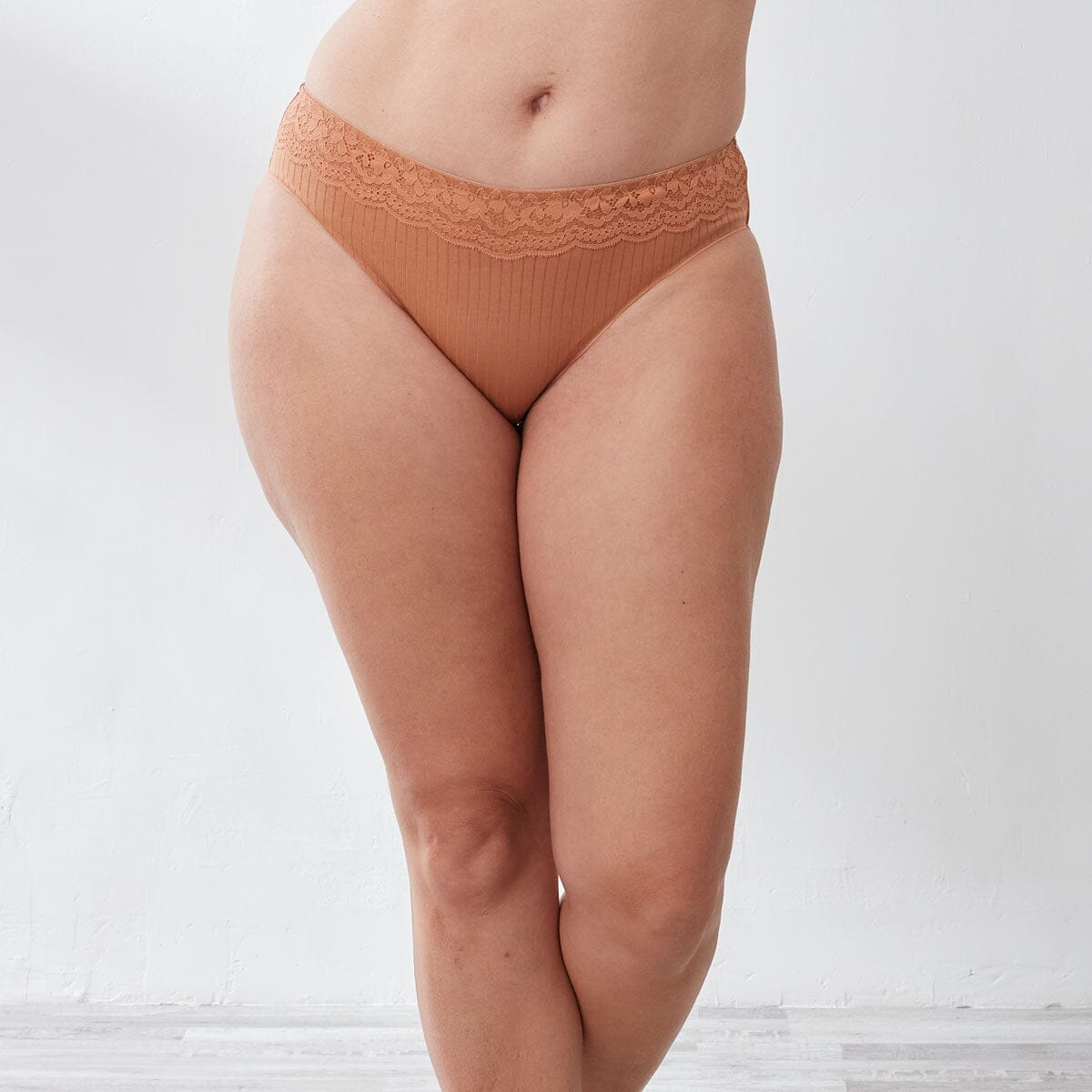 Supima® Cotton Bikini Lace Panty Panty Her own words Camel S 