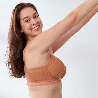 Supima® Cotton Airy REmatrixpad™ Lightly Lined Bra Bra Her Own Words 