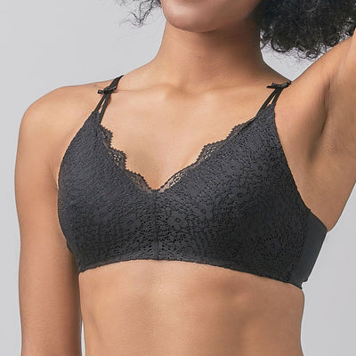 Invisible Extra Skin™ Lace Bralette Bra Her Own Words 