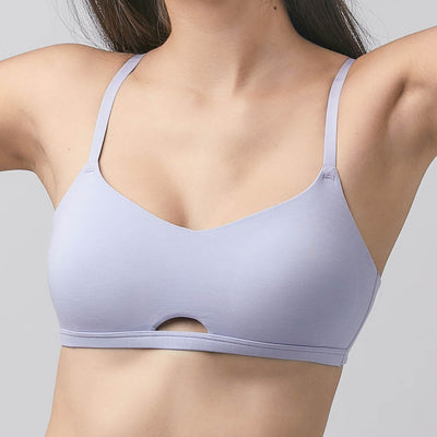 Sustainable Herbafoam™ Removable-Pad Bralettle Bra Her Own Words Cosmic Sky M 