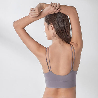 Invisible Extra Skin???Longline Triangle Bra Top Bra Her Own Words 