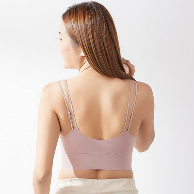 Invisible Extra Skinââ€?Long Line Triangle Bra Top Bra Her Own Words 