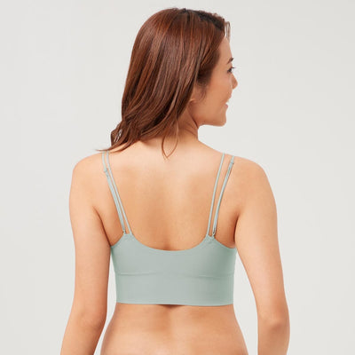 Invisible REextraSkin??? Longline Triangle Bra Top Bra Her Own Words 