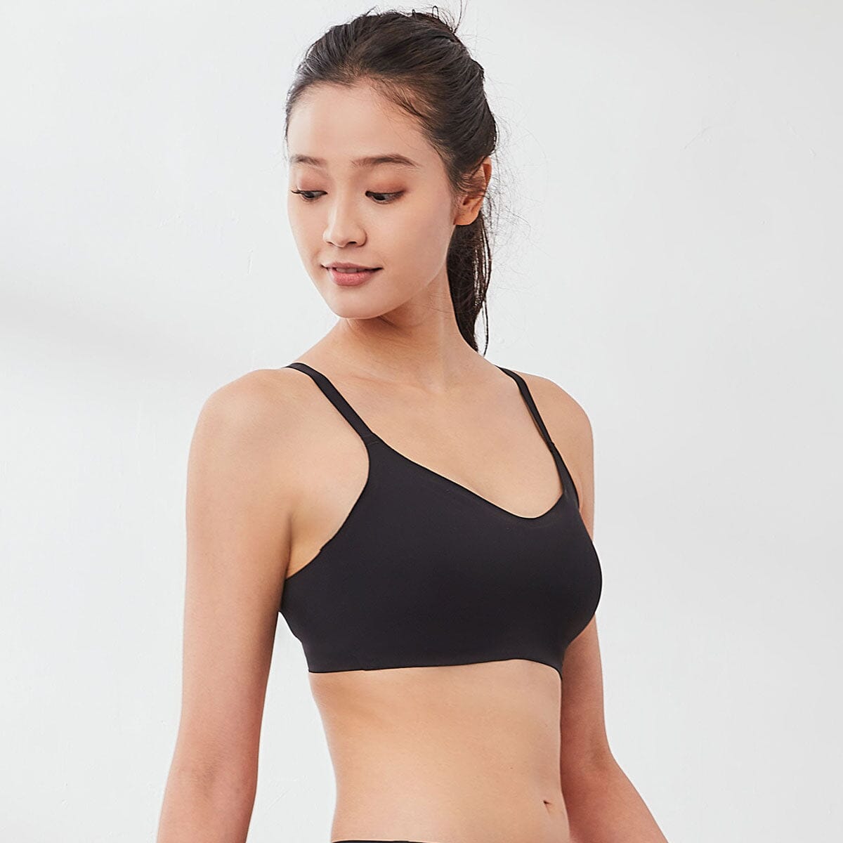 Invisible Airy REmatrixpad™ & REextraSkin™ Bralette Bra Her Own Words 