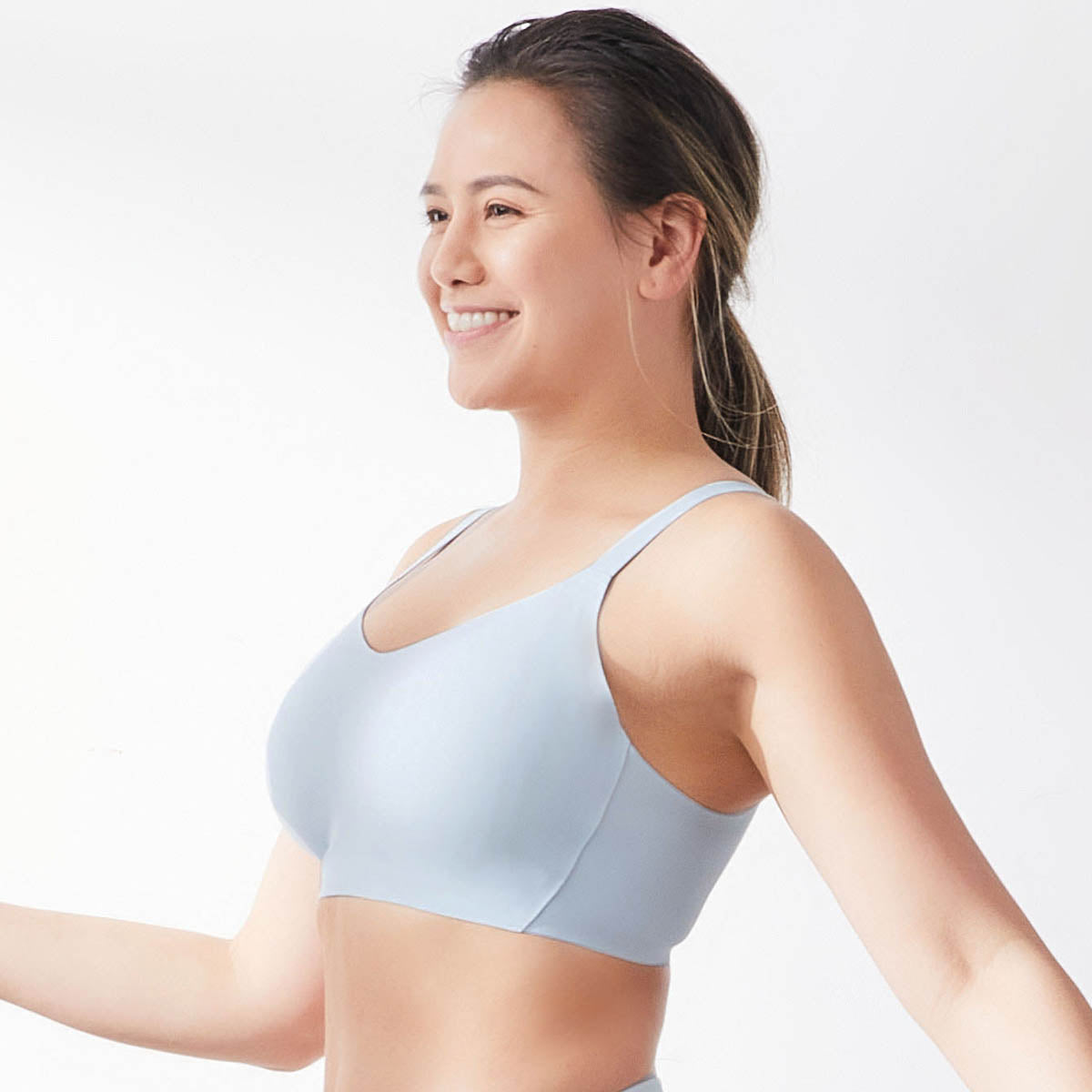 Invisible Extra Skin™Airy Bralettle Bra Her Own Words Skyway XS+ 