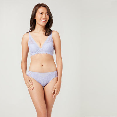 Stylist Memory Foam Plunge Push Up Lace Bra Bra Her Own Words 