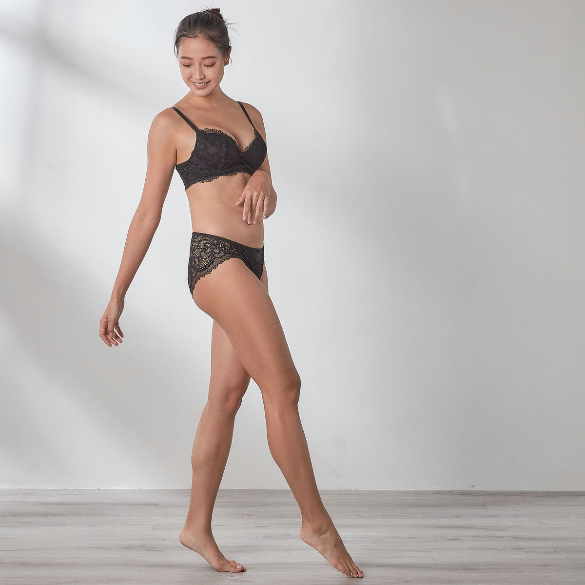 Stylist Memory Foam Plunge Push Up Lace Bra Bra Her Own Words 