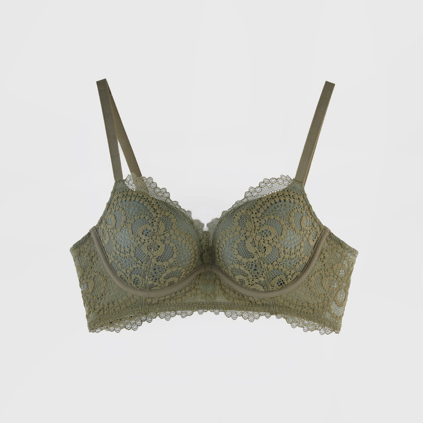 Stylist Memory Foam Plunge Push Up Lace Bra Bra Her Own Words 