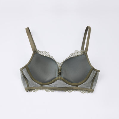 Stylist Memory Foam Plunge Push Up Lace Bra Bra Her Own Words 