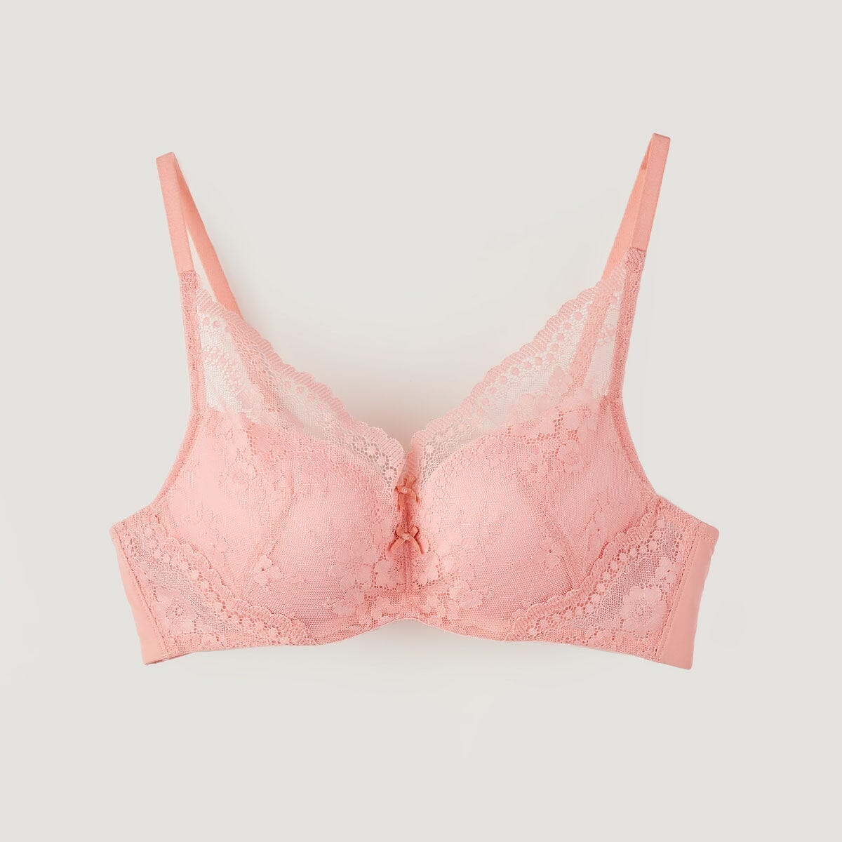 Sustainable REherbafoam??? Plunge Push Up Lace Bra Bra Her Own Words Mellow Rose 70A 