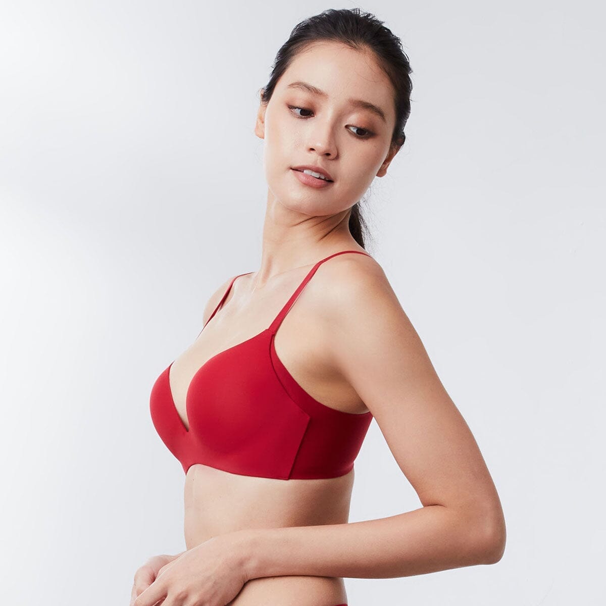Solution Non wired Push Up Bra Bra Her Own Words Chili Pepper 70B 