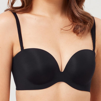 Solution 2 sizes up Push Up Strapless bra Bra Her Own Words 