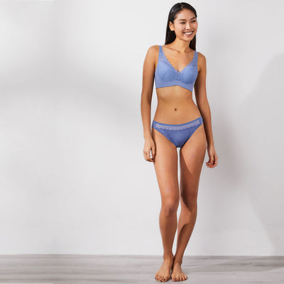 Solution Max Free Plunge W-shape Support Non Wired Lace Bra Bra Her Own Words 