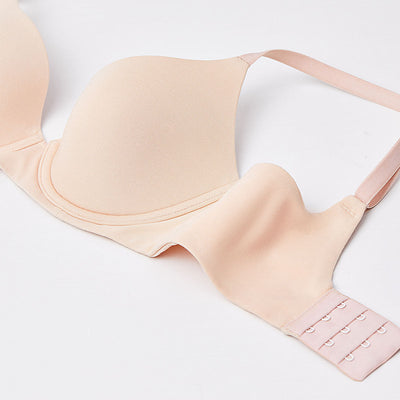 Sustainable Sea Island Cotton Full Coverage Lightly Lined Bra Bra Her Own Words Pink Whip 70B 