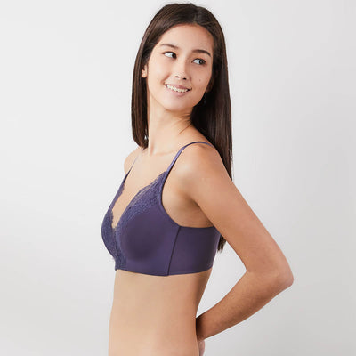 Solution Max Free W-shape Support Non Wired Lace Bra Bra Her Own Words 