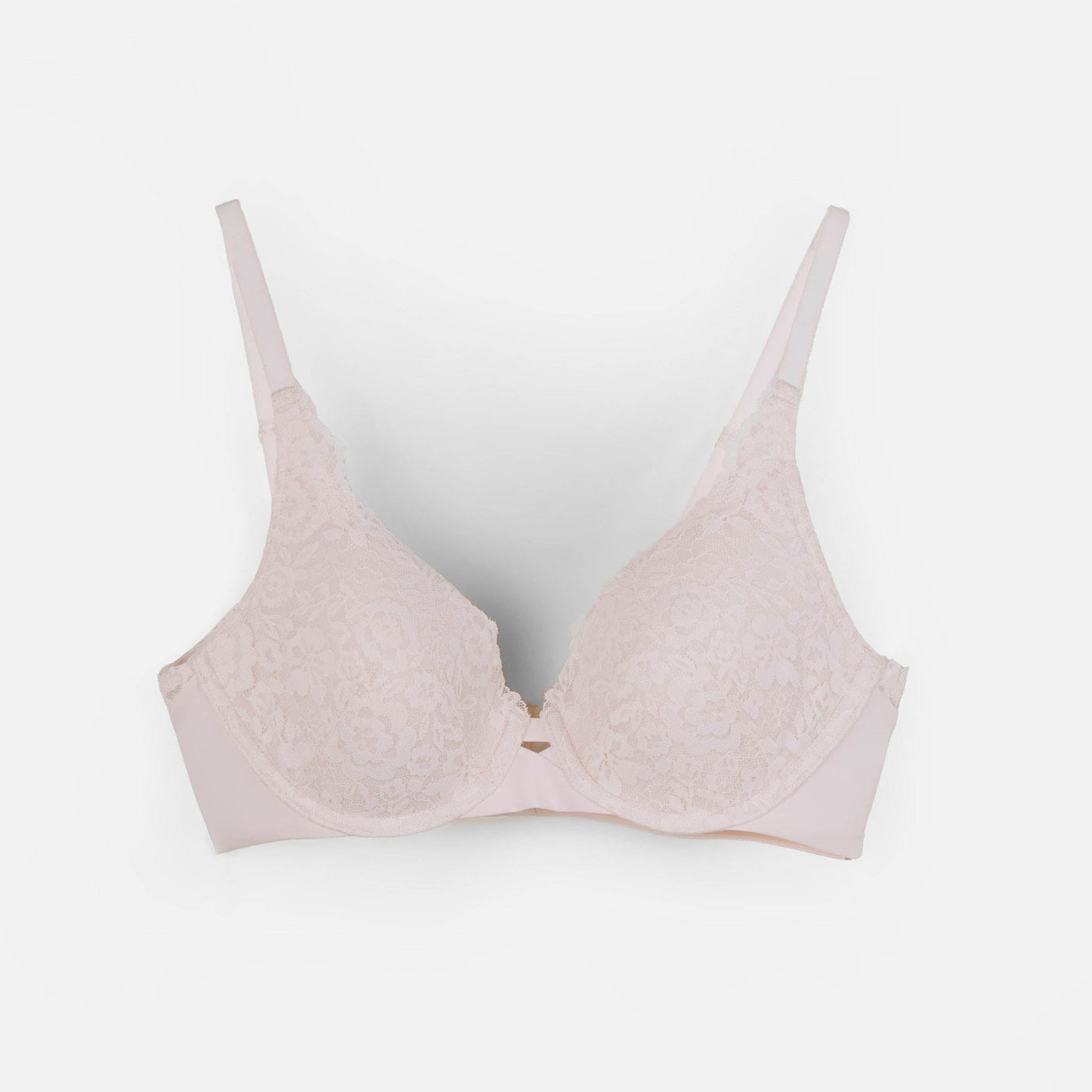 Sustainable Herbafoam???Soft Touch Full Coverage Lightly lined Lace Bra Bra Her Own Words Delicacy 75C 
