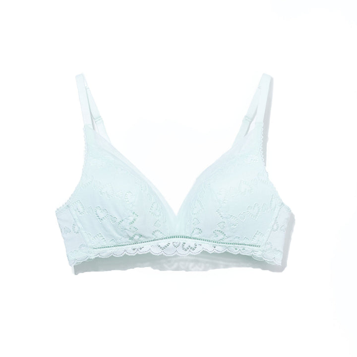Solution Herbafoam™ Non wired Lace Bra Her own words Hushed Green 70B 