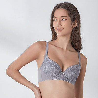 Solution Butterfly Lightly Lined Lace Bra Bra Her Own Words Fossil 70D 