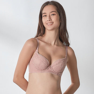 Solution Butterfly Lightly Lined Lace Bra Bra Her Own Words Adobe Rose 70D 