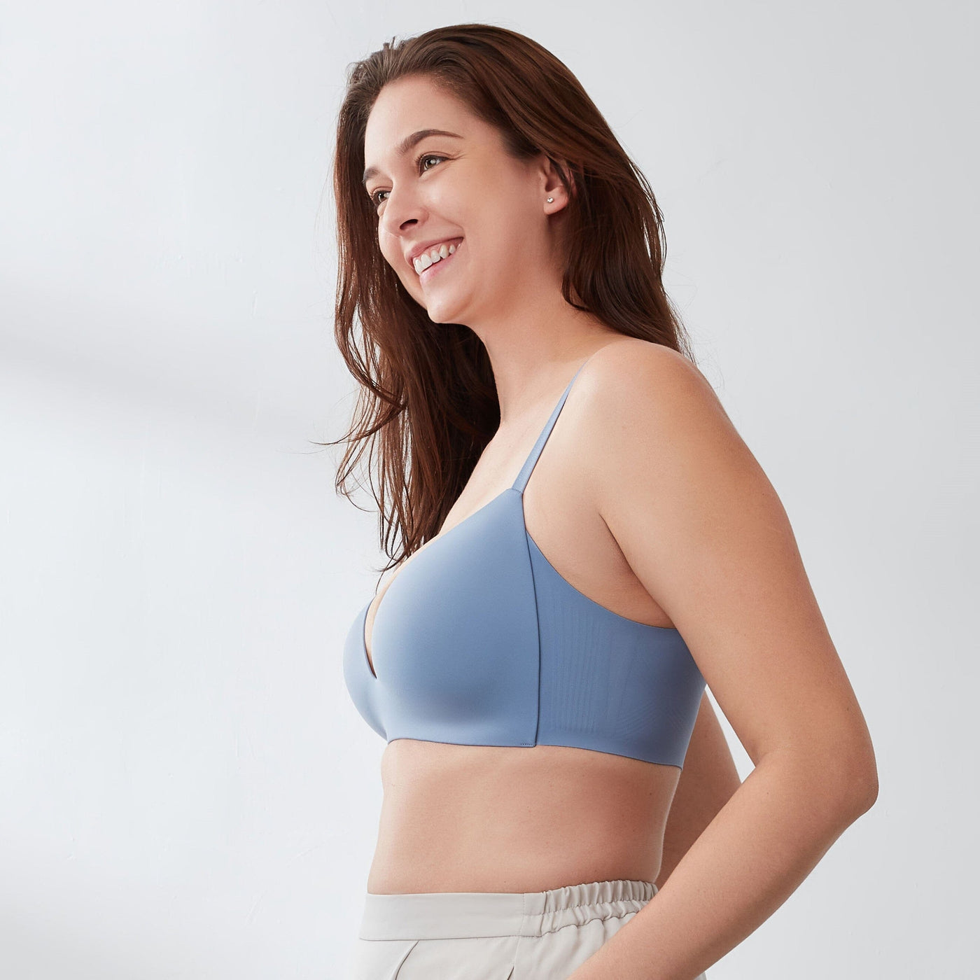 (SS23)Solution Airy REmatrixpad??? & Resiltech??? Wing Non Wired Bra Bra Her Own Words 