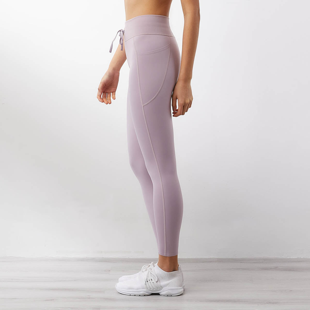 Leggings top with drawstring