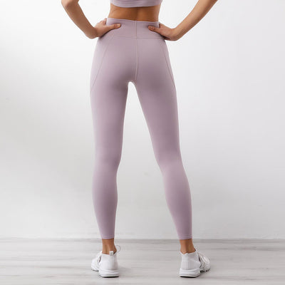 Mid-Waist Drawstring Leggings Leggings Sweat Float 