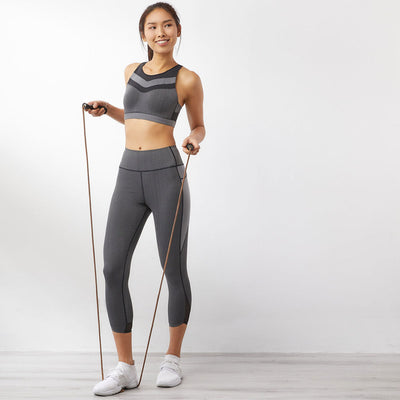Demin Airy High Impact Sports Bra Sports Bra Sweat Float 