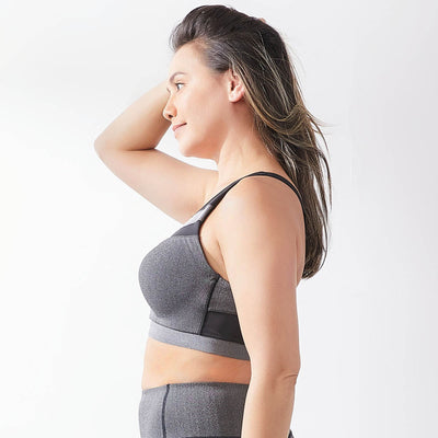 Demin Airy High Impact Sports Bra Sports Bra Sweat Float 
