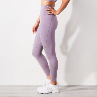 High-Waist No Front Seam Full Length Sports Leggings Leggings Sweat Float 