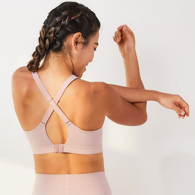 Sports Max High Impact Sports Bra Sweat Float Deauville Mauve 70B 
